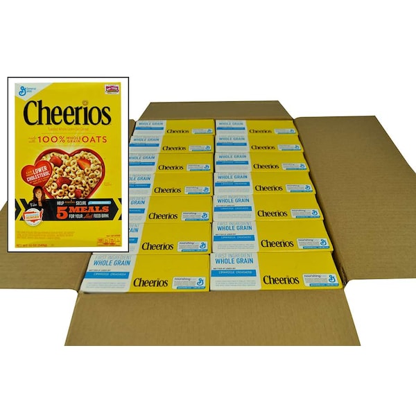 Cheerios Cheerios Cereal Box 12 oz., PK14 16000-48772 - main
